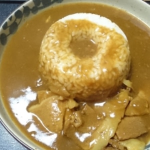 おでんの残り汁でカレーライス